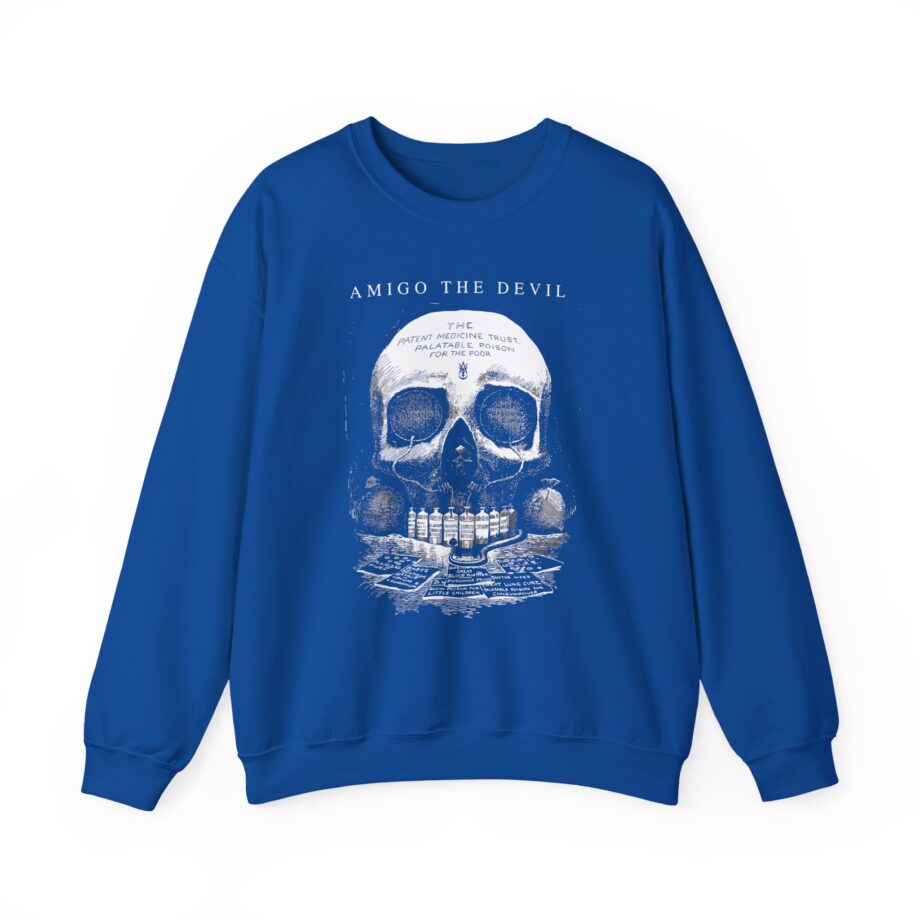Amigo the Devil Death Lab Unisex Heavy Blend Crewneck Sweatshirt