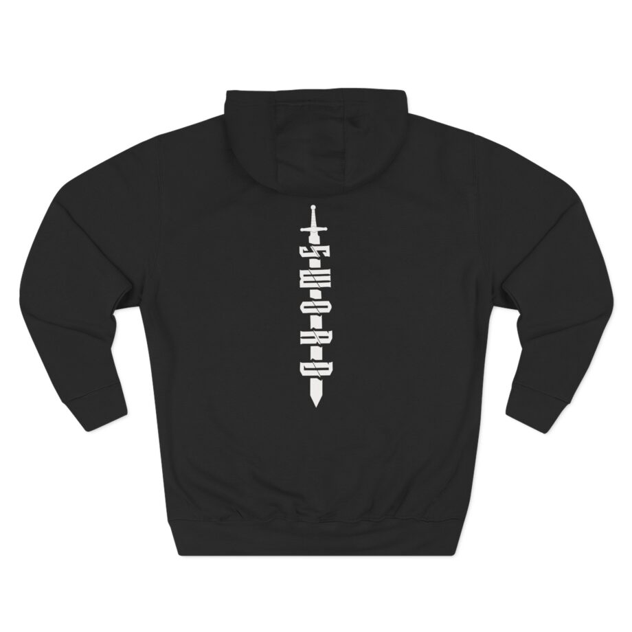 Trevor Bauer Outage Sword Spine Three-Panel Fleece Hoodie