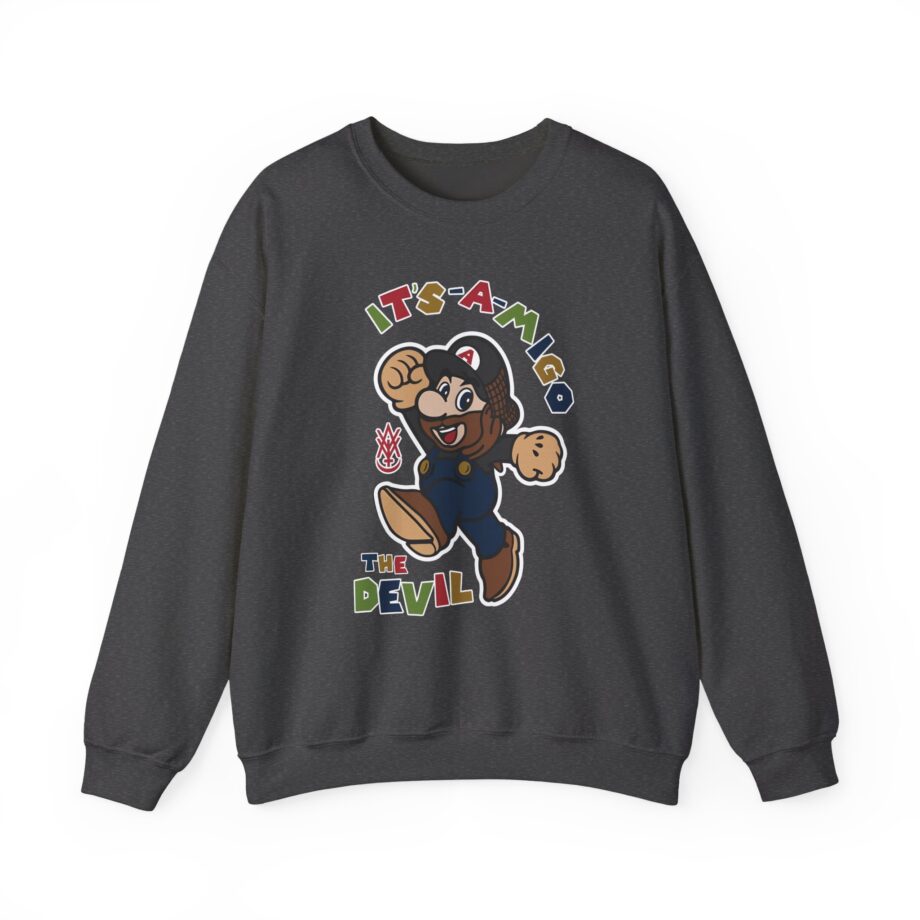 Its-a-migo the Devil Unisex Heavy Blend Crewneck Sweatshirt