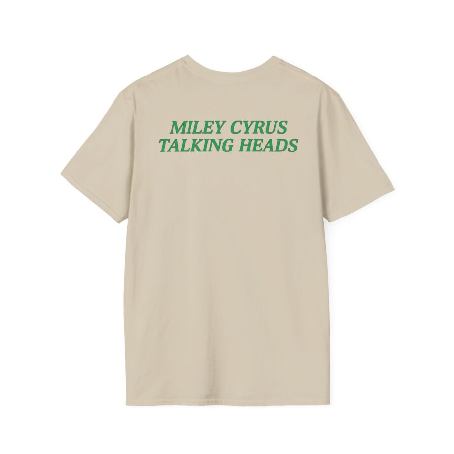 Talking Heads X Miley Psycho Killer Unisex Softstyle T-shirt