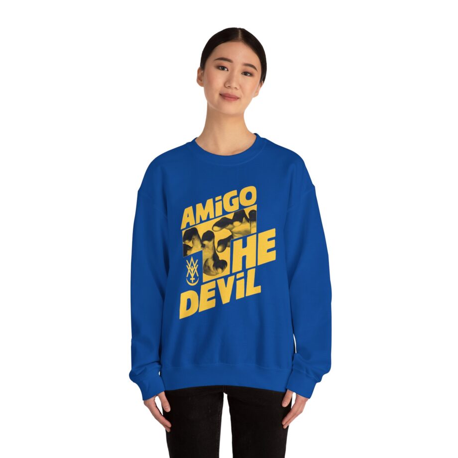 Heres Amigo Unisex Heavy Blend Crewneck Sweatshirt
