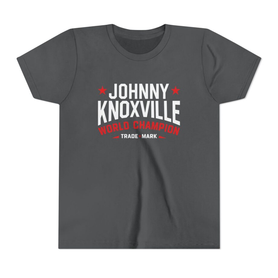 Jackass Johnny Knoxville World Champion Trade Mark Youth Short Sleeve Tee