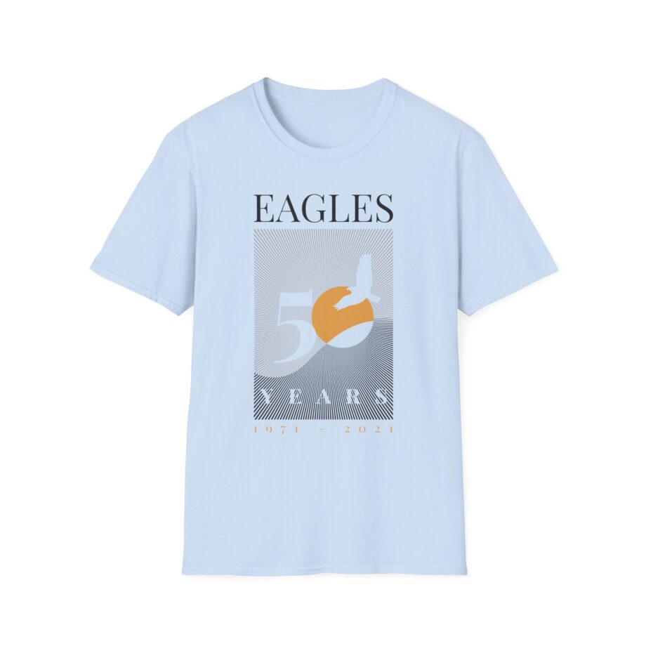 The Eagles 50 Years Sunrise Unisex Softstyle T-Shirt