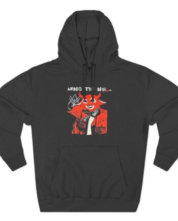 Amigo the Devil Seal the Deal Three-Panel Fleece Hoodie