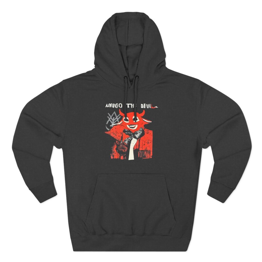 Amigo the Devil Seal the Deal Three-Panel Fleece Hoodie
