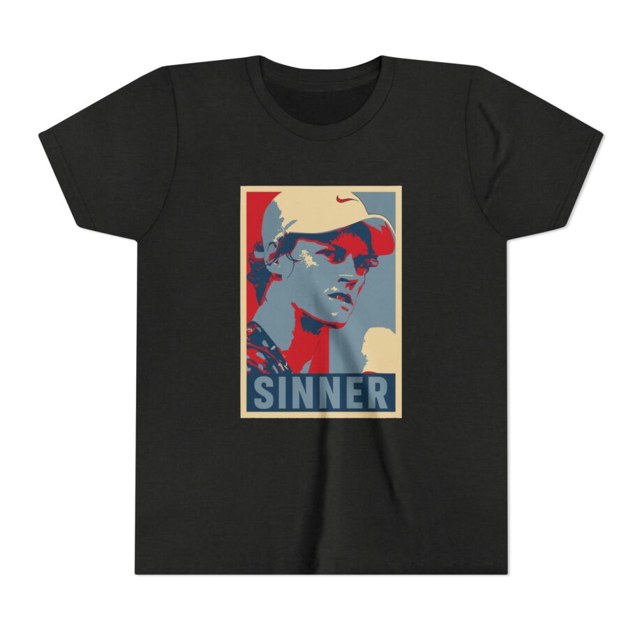 Jannik Sinner Youth Short Sleeve Tee