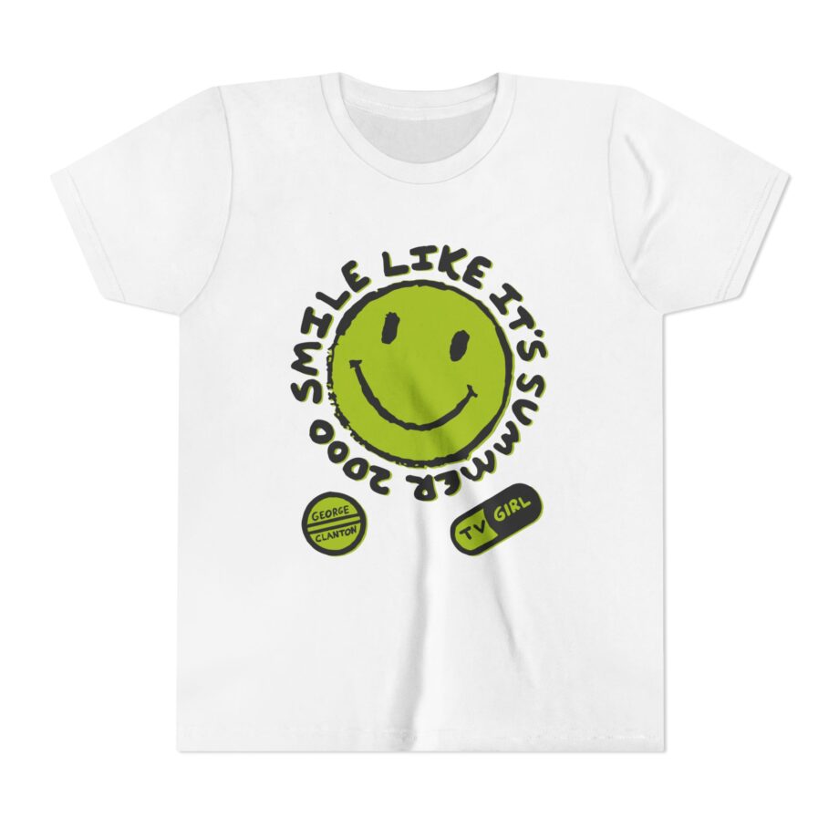 Tv Girl Smile Like It's Summer 2000 Youth Short Sleeve Tee