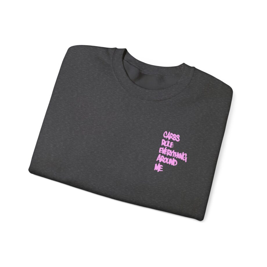 Method Man Carbs Rule Everything Around Me Unisex Heavy Blend Crewneck Sweatshirt