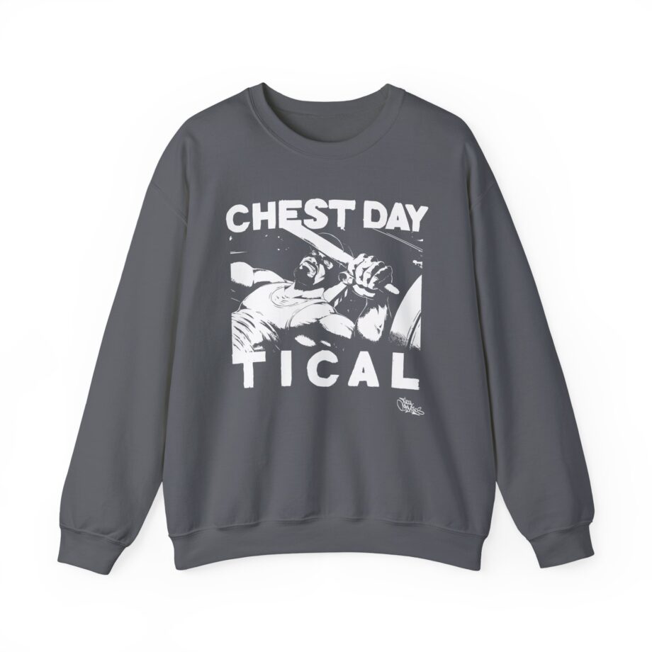 Method Man Chest Day Unisex Heavy Blend Crewneck Sweatshirt