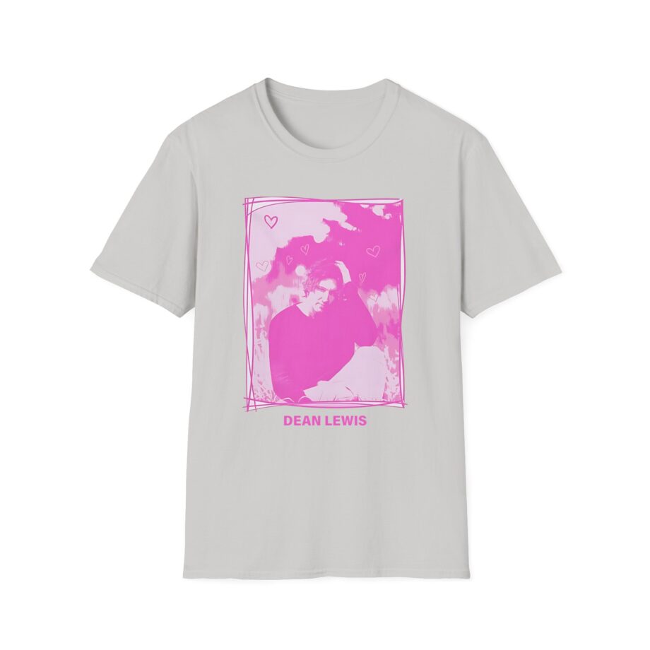 Dean Lewis Pink Photo Unisex Softstyle T-shirt
