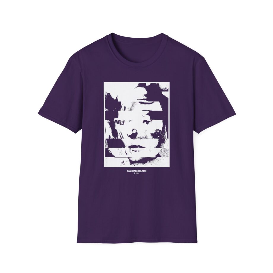 Talking Heads Face Collage Stop Making Sense Unisex Softstyle T-shirt