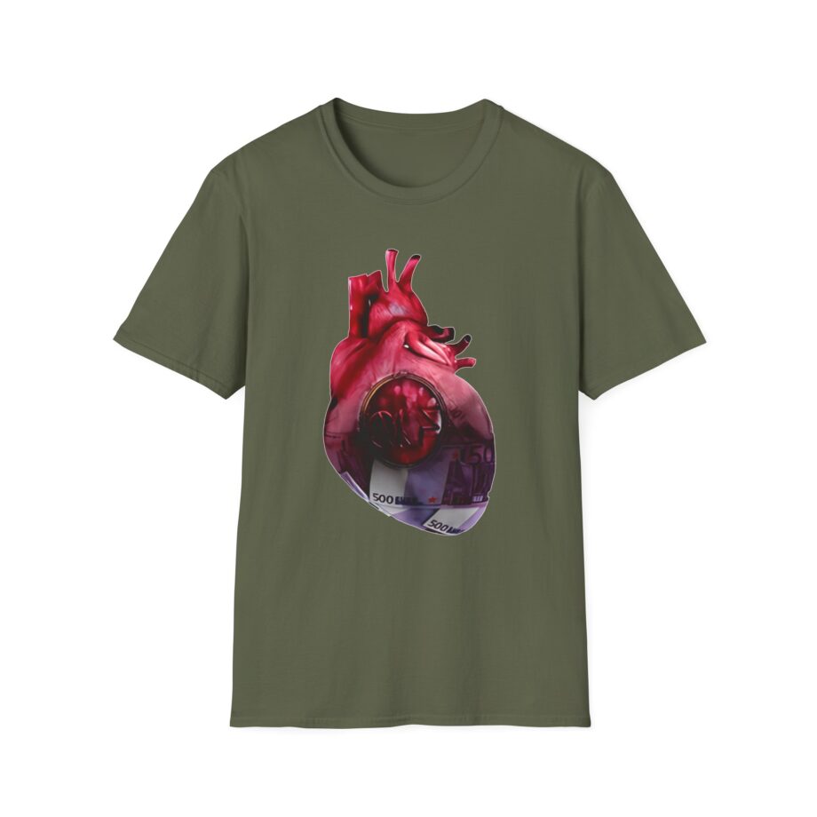 PNL Qlf Heart Ticket 500 Unisex Softstyle T-shirt