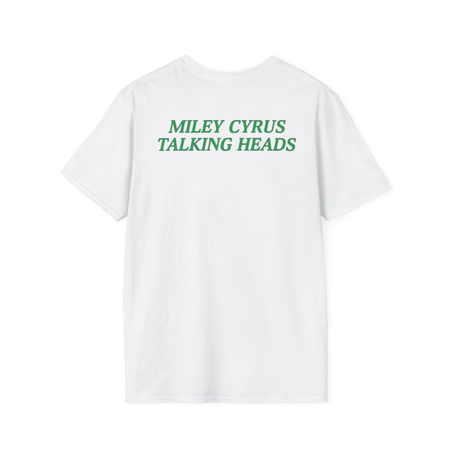 Talking Heads X Miley Psycho Killer Unisex Softstyle T-shirt