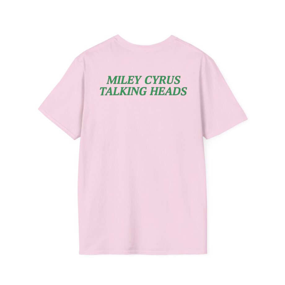 Talking Heads X Miley Psycho Killer Unisex Softstyle T-shirt