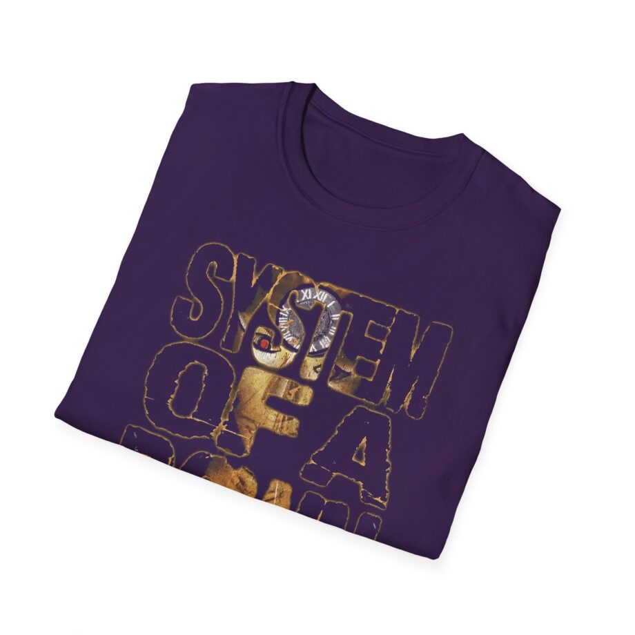 System of a Down Mezmerize Stacked Logo Unisex Softstyle T-Shirt