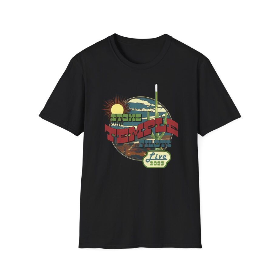 Stone Temple Pilots Desert Postcard Unisex Softstyle T-Shirt