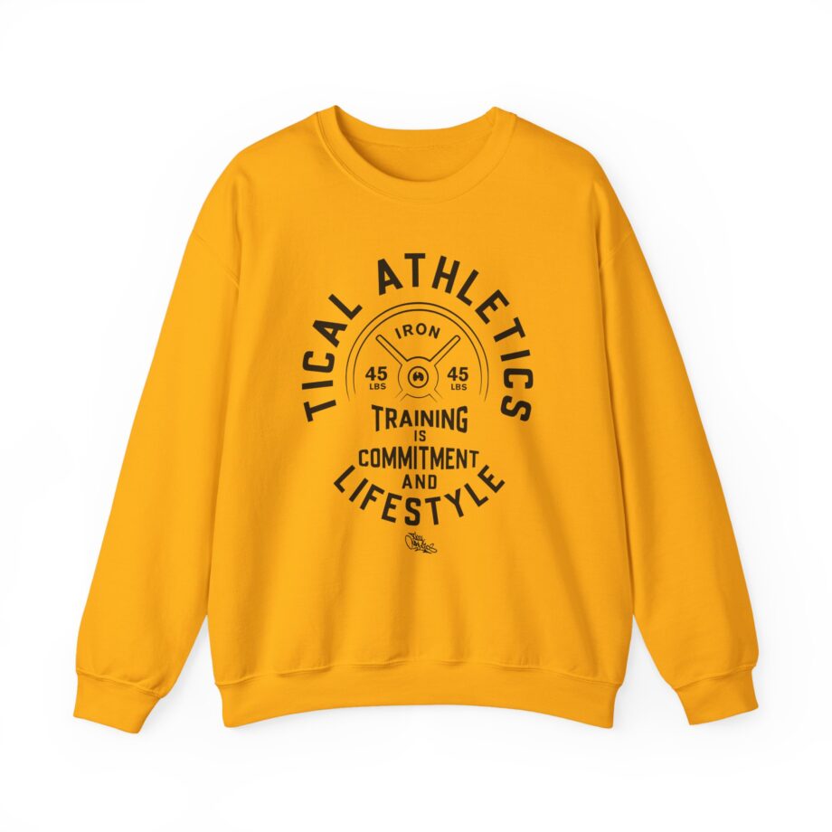 Method Man Training is Commitment and Lifestyle Tical Athletic Unisex Heavy Blend Crewneck Sweatshirt