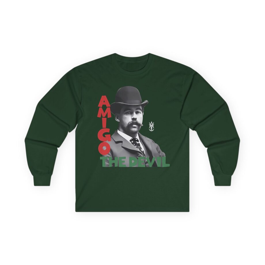 Amigo the Devil Elvis Holmes Calling Unisex Ultra Cotton Long Sleeve Tee