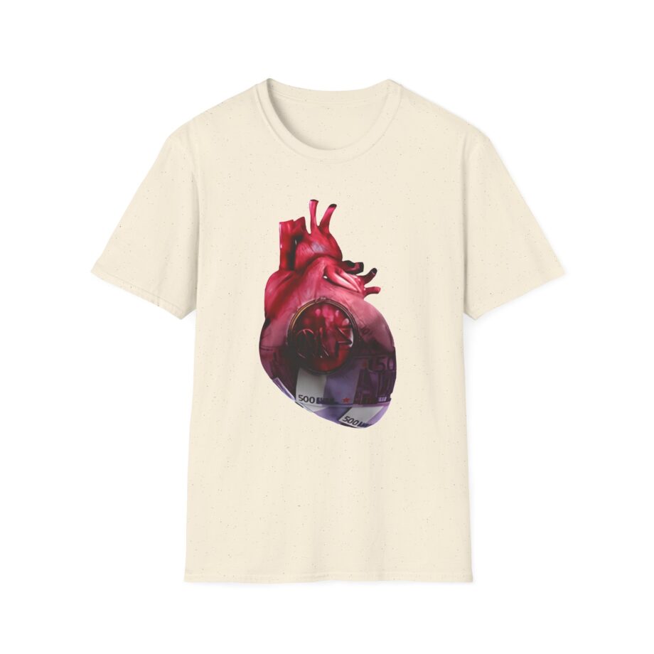 PNL Qlf Heart Ticket 500 Unisex Softstyle T-shirt
