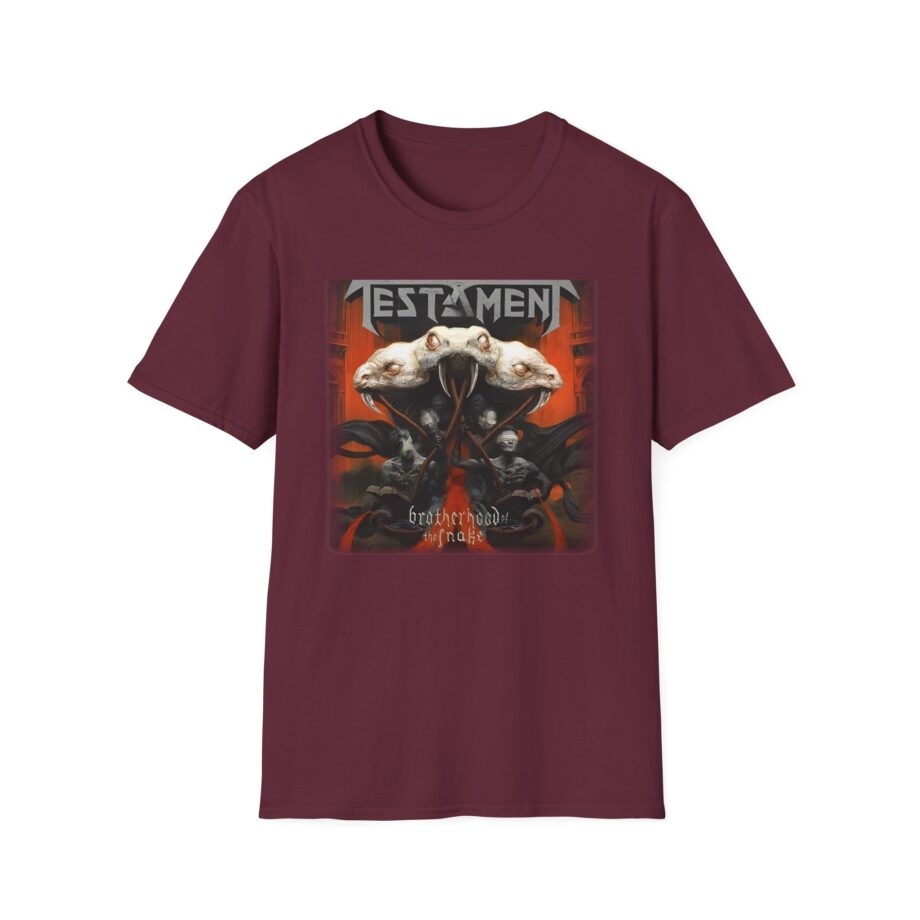 Testament Brotherhood of the Snake Unisex Softstyle T-Shirt