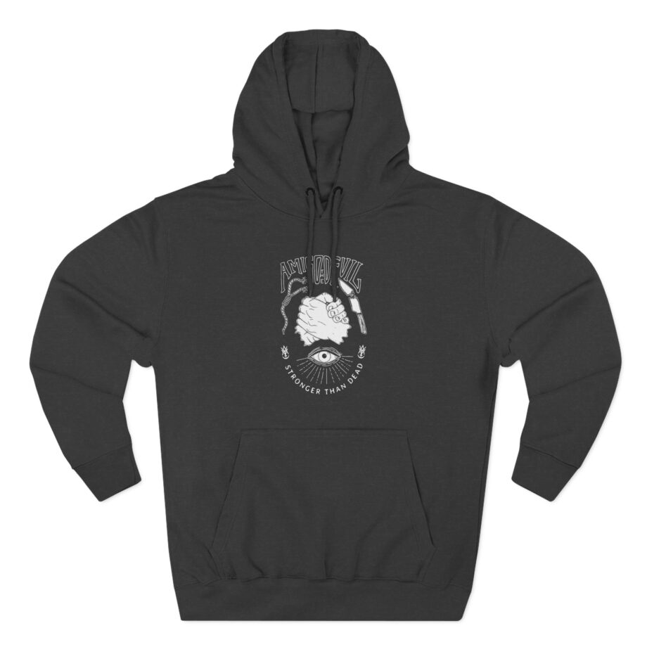 Amigo the Devil StrongerThree-Panel Fleece Hoodie