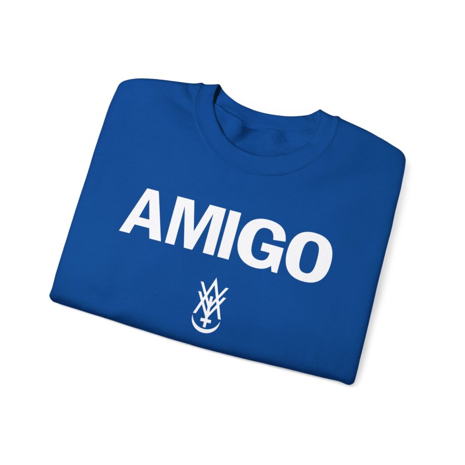 Amigo the Devil Safe for Work Unisex Heavy Blend Crewneck Sweatshirt