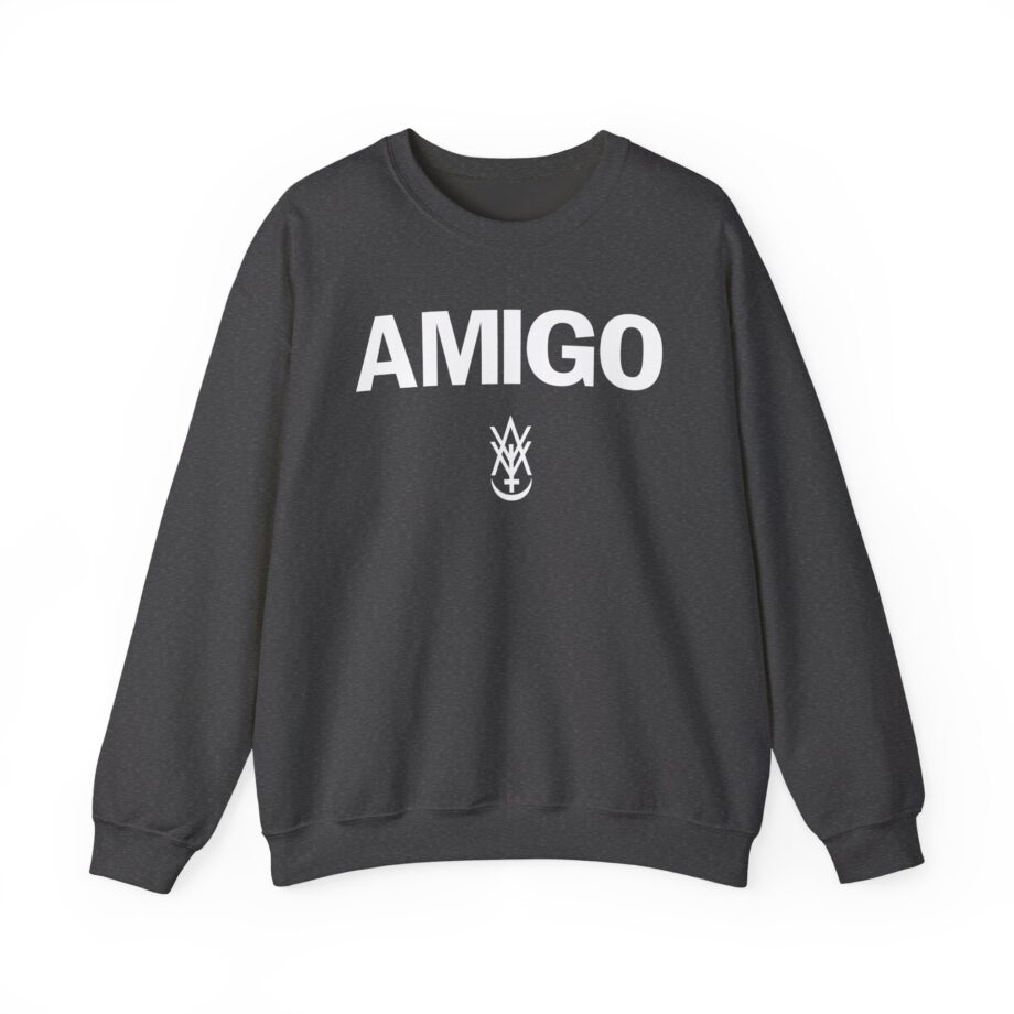 Amigo the Devil Safe for Work Unisex Heavy Blend Crewneck Sweatshirt