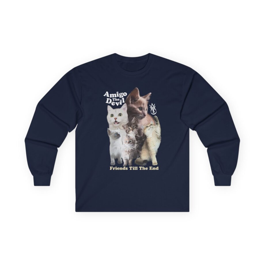 Amigo the Devil  Too Many Puppies Unisex Ultra Cotton Long Sleeve Tee