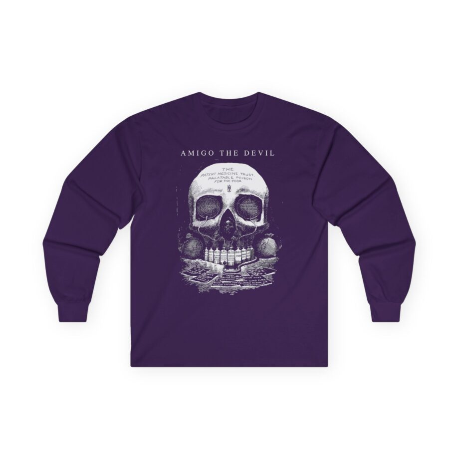 Amigo the Devil Death Lab Unisex Ultra Cotton Long Sleeve Tee