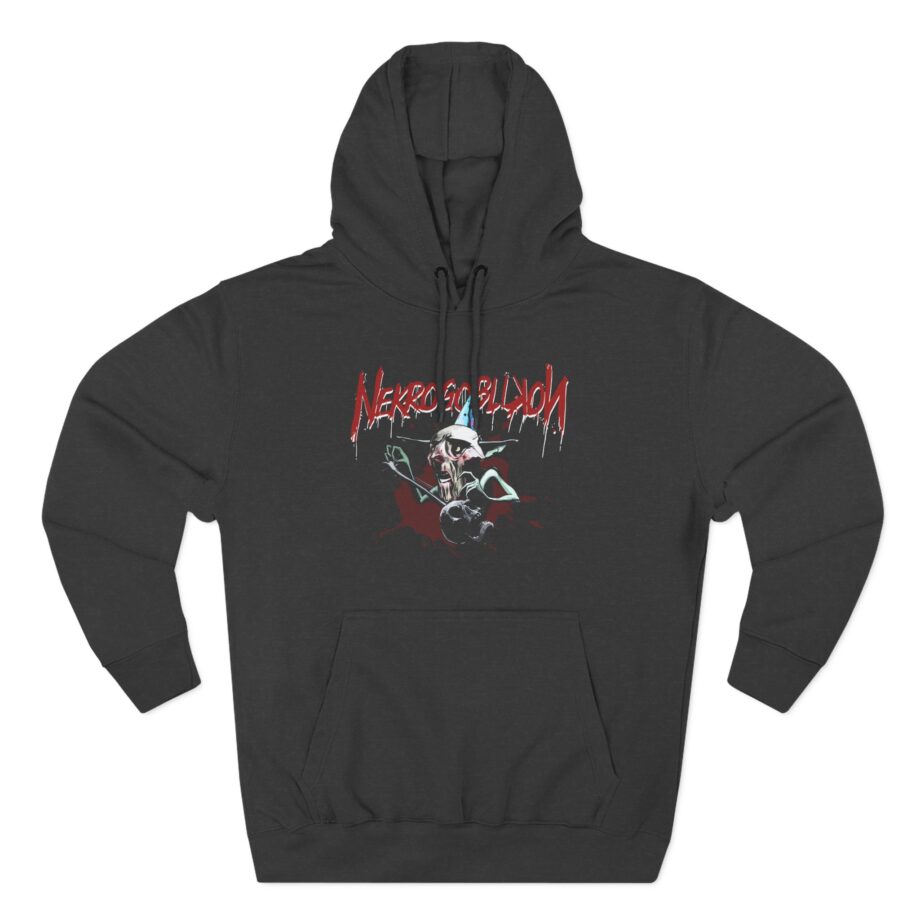 Nekrogoblikon - Skin Theif Three-Panel Fleece Hoodie