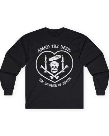 Amigo the Devil Crooner of Death Unisex Ultra Cotton Long Sleeve Tee