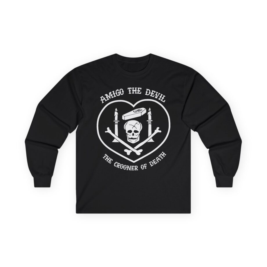 Amigo the Devil Crooner of Death Unisex Ultra Cotton Long Sleeve Tee