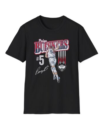 Paige Bueckers Paige Bueckers Comic Unisex Softstyle T-shirt