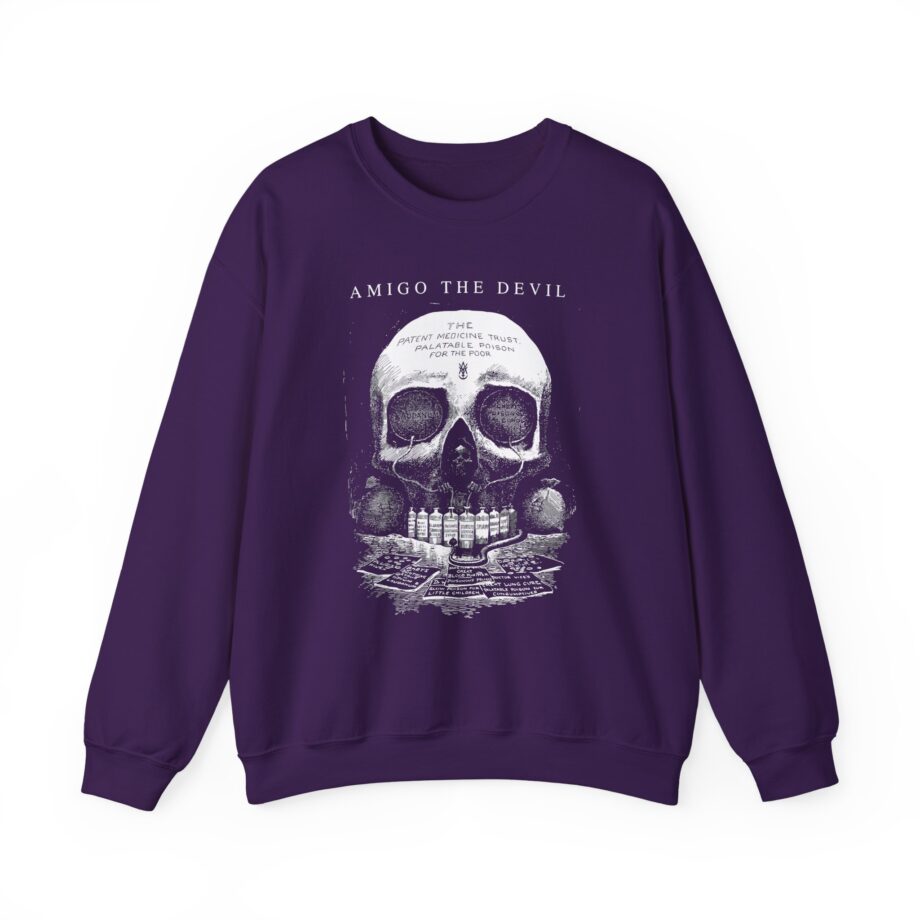 Amigo the Devil Death Lab Unisex Heavy Blend Crewneck Sweatshirt