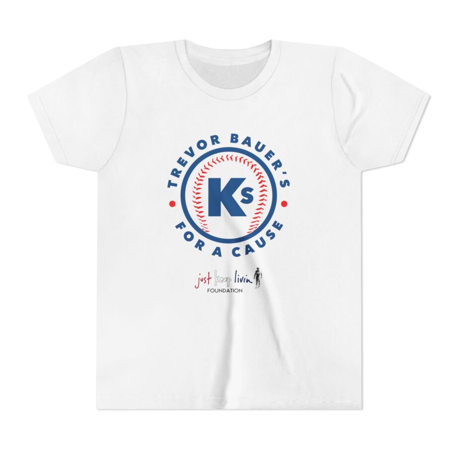 Trevor Bauer’s Ks for a Cause Youth Short Sleeve Tee