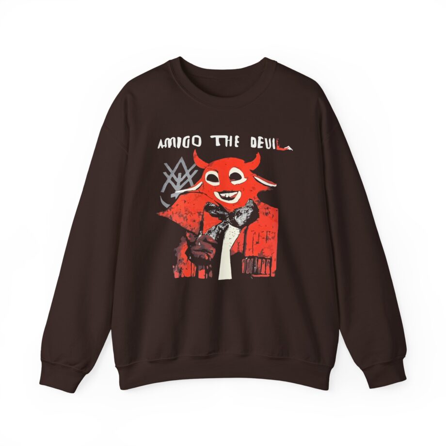 Amigo the Devil Seal the Deal Unisex Heavy Blend Crewneck Sweatshirt