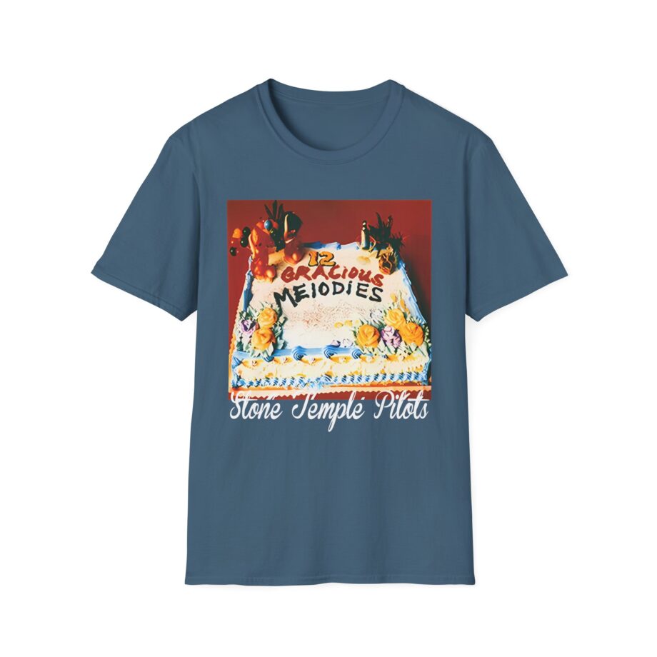 Stone Temple Pilots 12 Gracious Melodies 30th Anniversary Unisex Softstyle T-Shirt