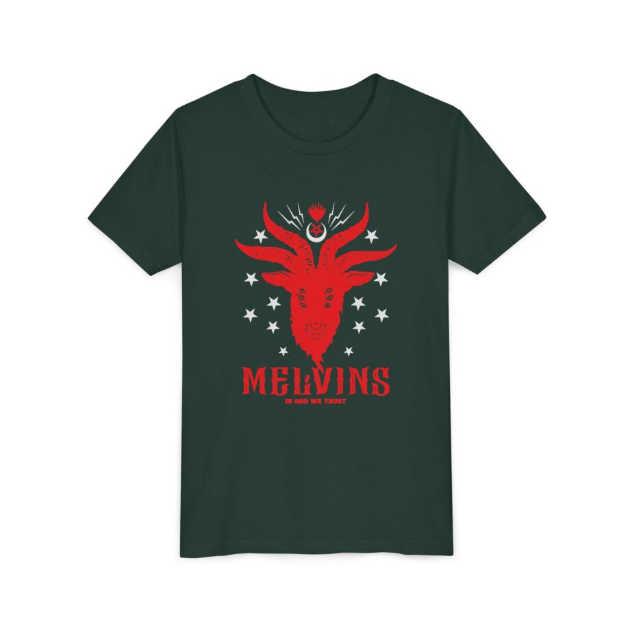 Melvins in God We Trust Youth Short Sleeve Tee