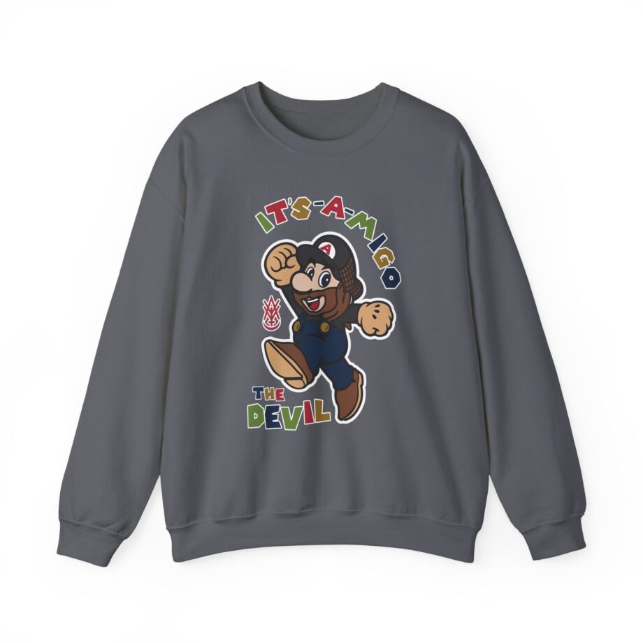 Its-a-migo the Devil Unisex Heavy Blend Crewneck Sweatshirt