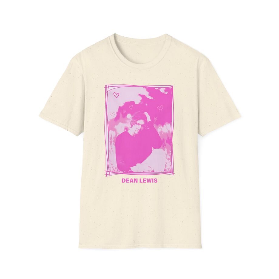 Dean Lewis Pink Photo Unisex Softstyle T-shirt