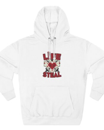 Clownpierce Lifesteal Three-Panel Fleece Hoodie