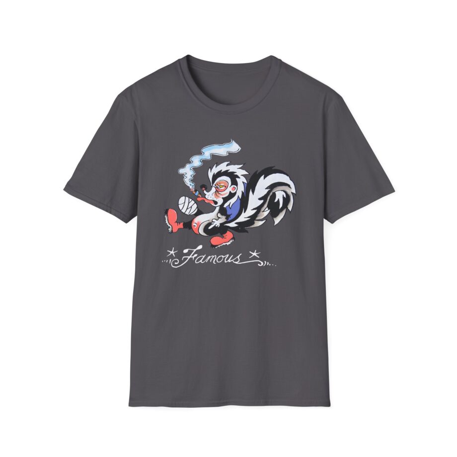 Kim Petras Famous Skunk Boxy Unisex Softstyle T-shirt