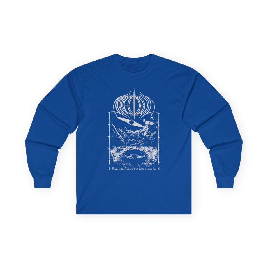 Amigo The Devil  Heavens On Fire Unisex Ultra Cotton Long Sleeve Tee