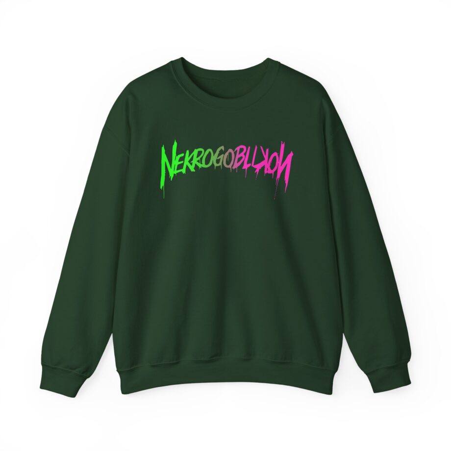 Nekrogoblikon Goblin Mode Wicked Ombre Unisex Heavy Blend Crewneck Sweatshirt