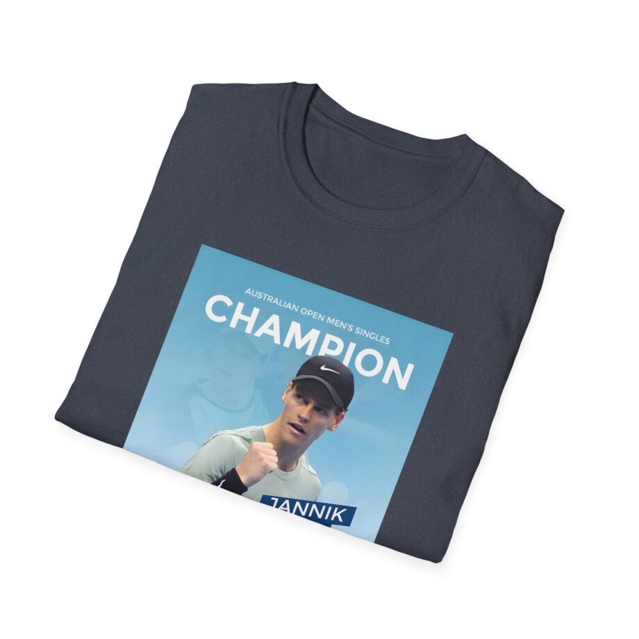 Jannik Sinner Australian Open Men's Singles Champion 2025 Unisex Softstyle T-Shirt