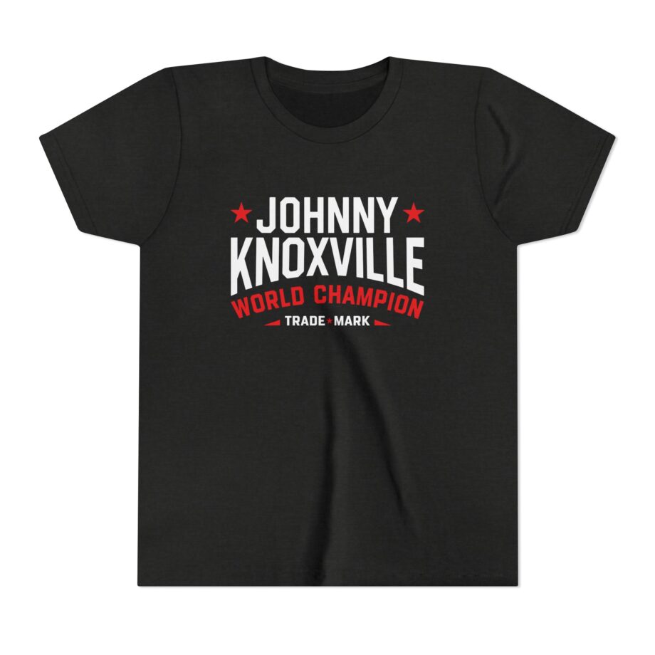Jackass Johnny Knoxville World Champion Trade Mark Youth Short Sleeve Tee