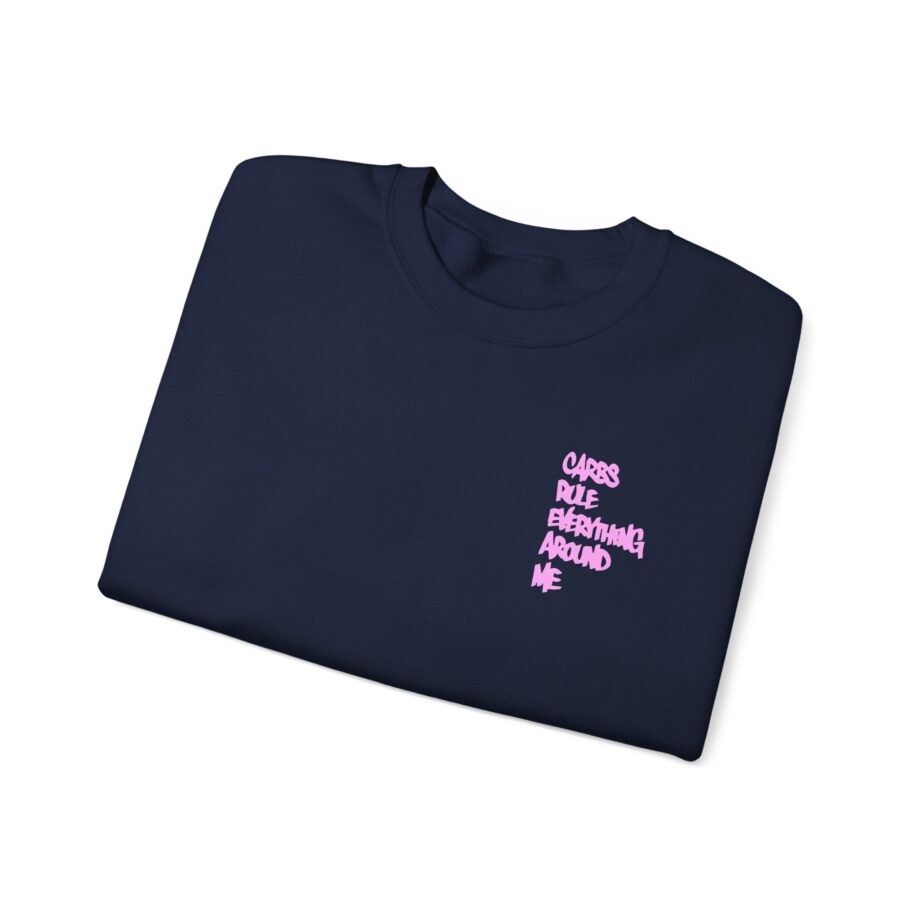 Method Man Carbs Rule Everything Around Me Unisex Heavy Blend Crewneck Sweatshirt