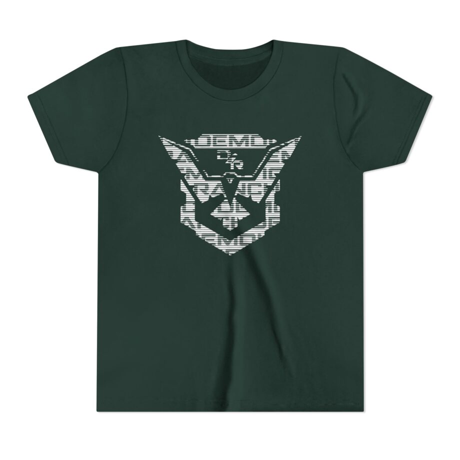 Demolition Ranch Demo Glitch Shield Youth Short Sleeve Tee