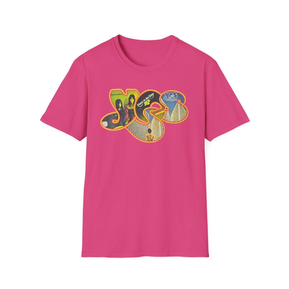 Yes Album Close to the Edge Going for the One Unisex Softstyle T-shirt