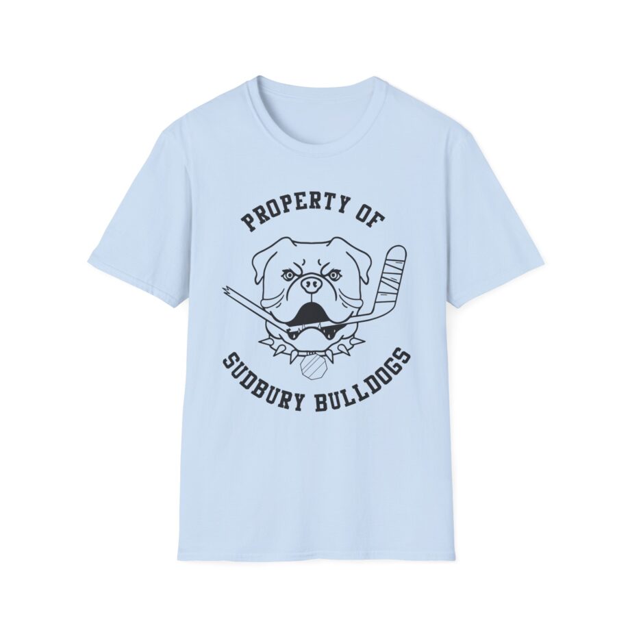 Shoresy Roperty of Sudbury Bulldog Unisex Softstyle T-shirt